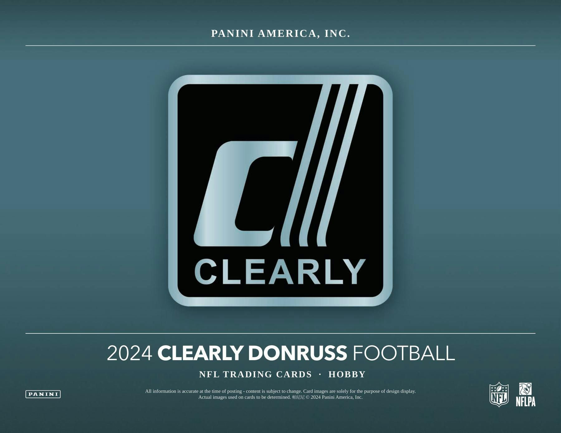 2024 Panini Clearly Donruss Football Hobby Box - Columbia Hobby - Sports Card Boxes - Toploaders - Card Savers