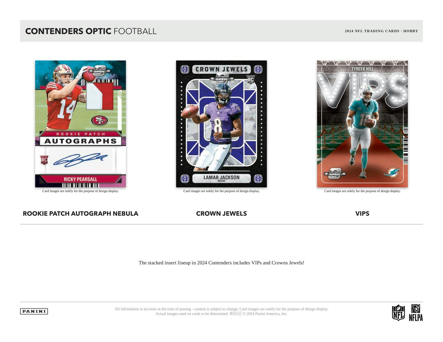 2024 Panini Contenders Optic Football Hobby Box - Columbia Hobby - Sports Card Boxes - Toploaders - Card Savers