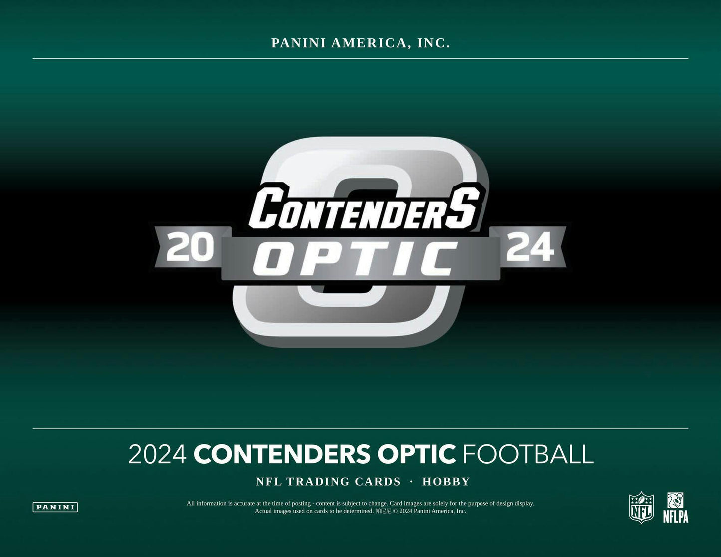 2024 Panini Contenders Optic Football Hobby Box - Columbia Hobby - Sports Card Boxes - Toploaders - Card Savers