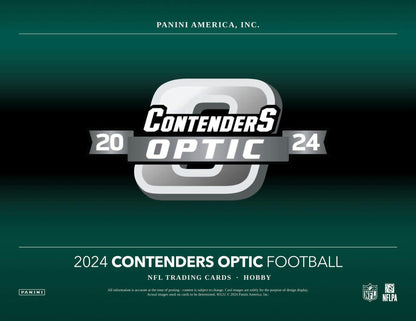 2024 Panini Contenders Optic Football Hobby Box - Columbia Hobby - Sports Card Boxes - Toploaders - Card Savers