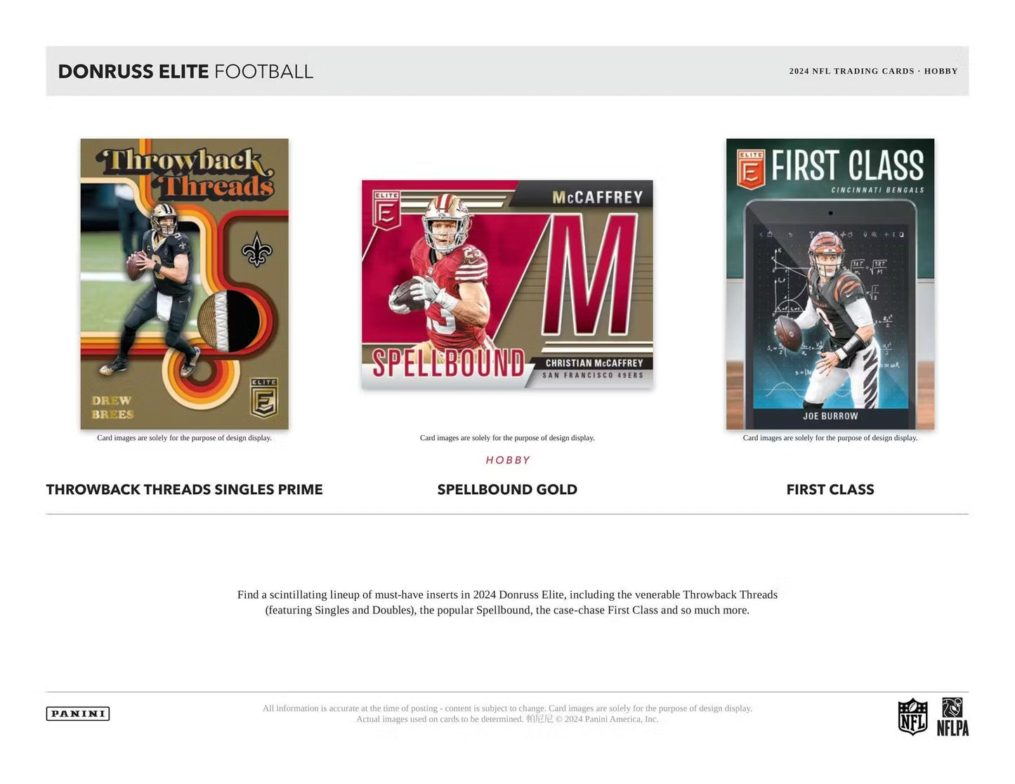 2024 Panini Donruss Elite Football Hobby Box - Columbia Hobby - Sports Card Boxes - Toploaders - Card Savers