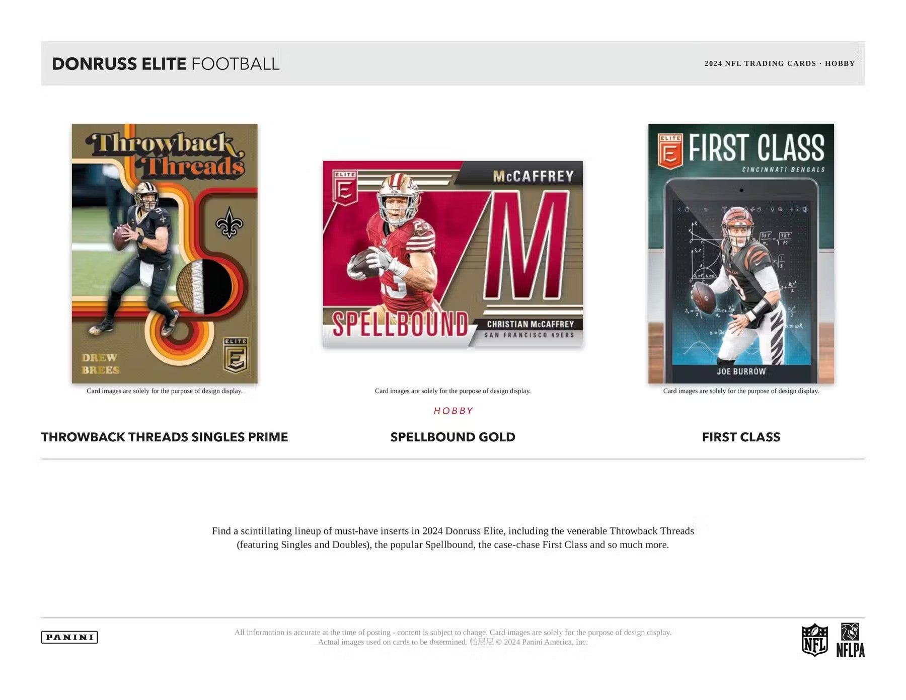 2024 Panini Donruss Elite Football Hobby Box - Columbia Hobby - Sports Card Boxes - Toploaders - Card Savers