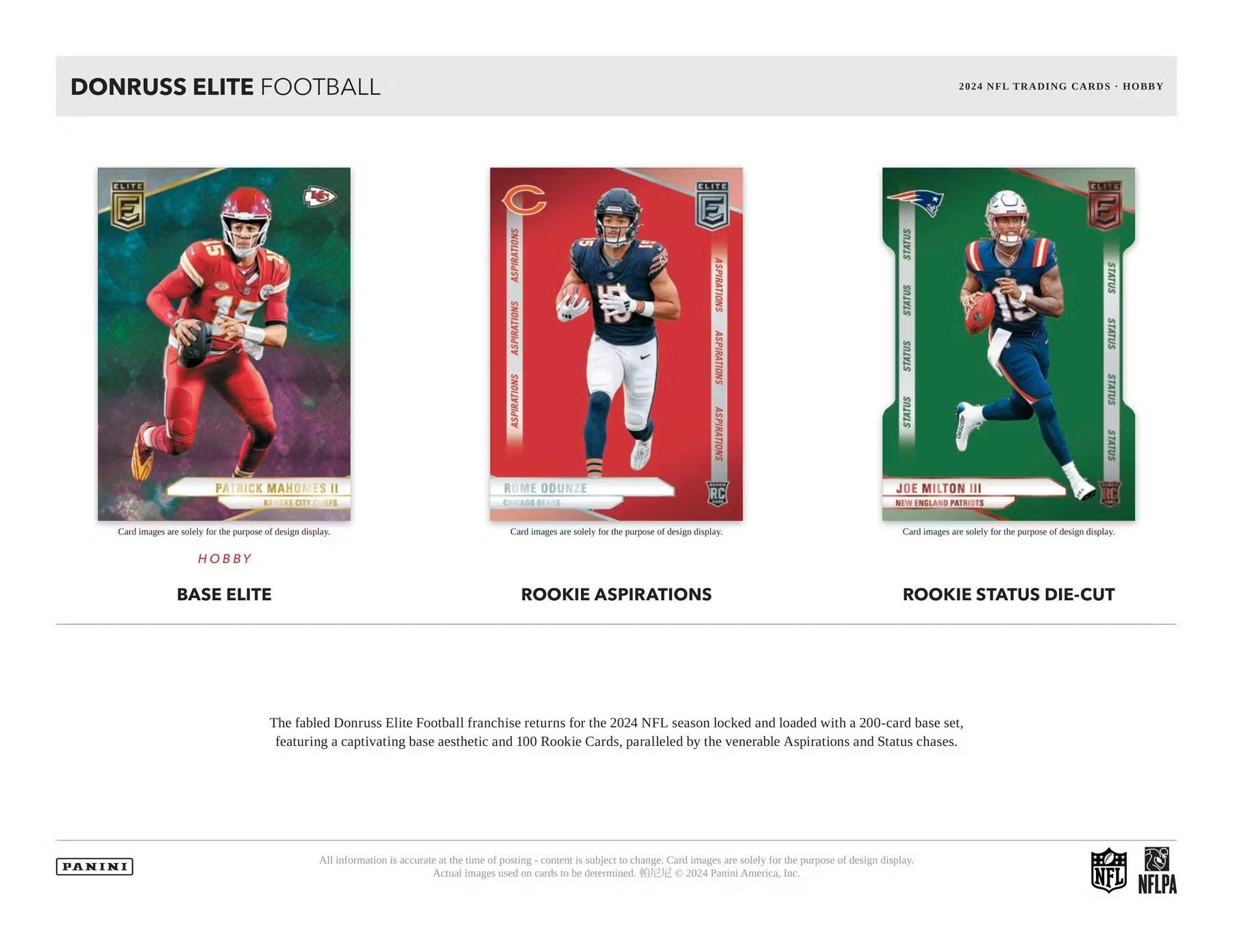2024 Panini Donruss Elite Football Hobby Box - Columbia Hobby - Sports Card Boxes - Toploaders - Card Savers