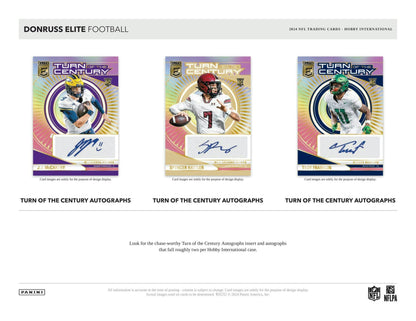 2024 Panini Donruss Elite Football International Hobby Box - Columbia Hobby - Sports Card Boxes - Toploaders - Card Savers