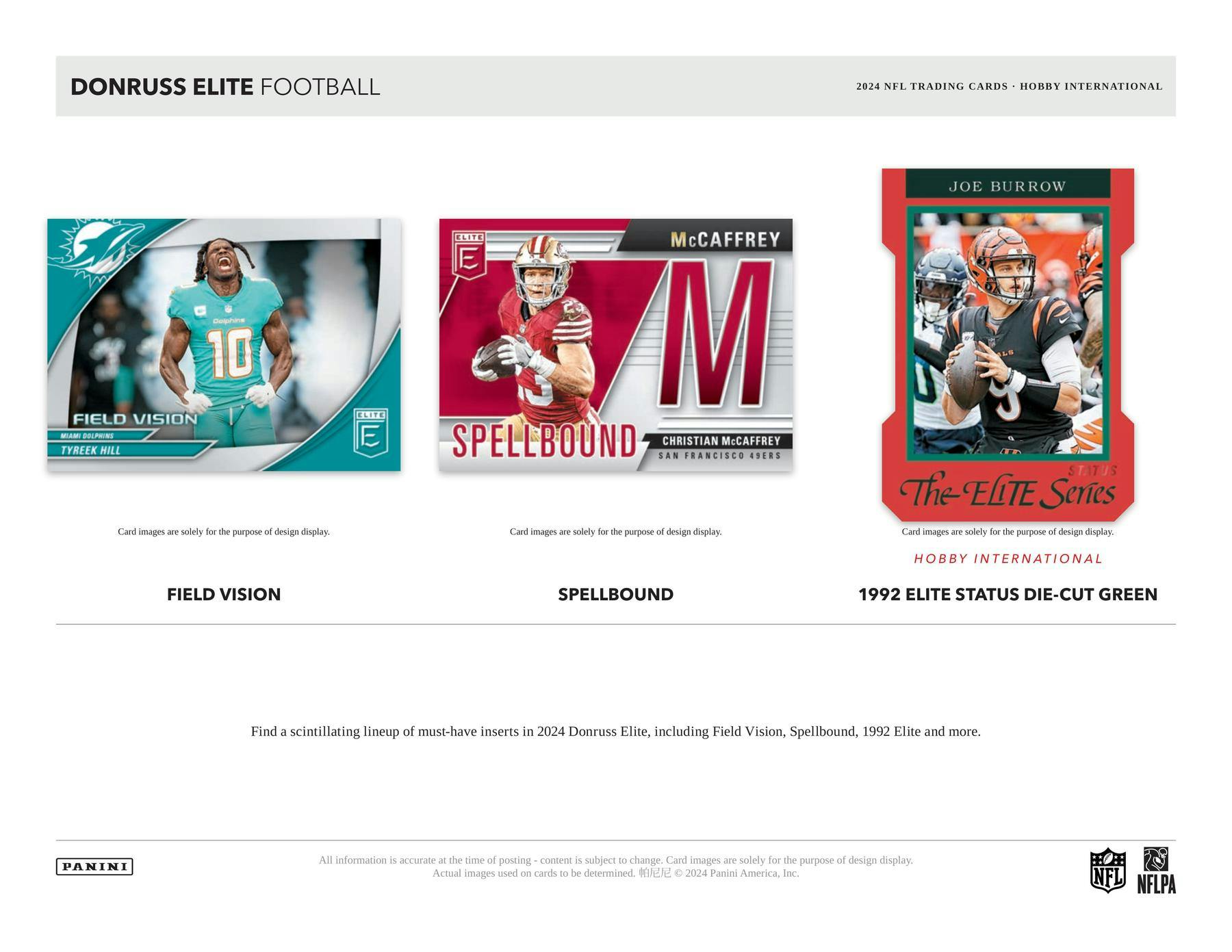 2024 Panini Donruss Elite Football International Hobby Box - Columbia Hobby - Sports Card Boxes - Toploaders - Card Savers
