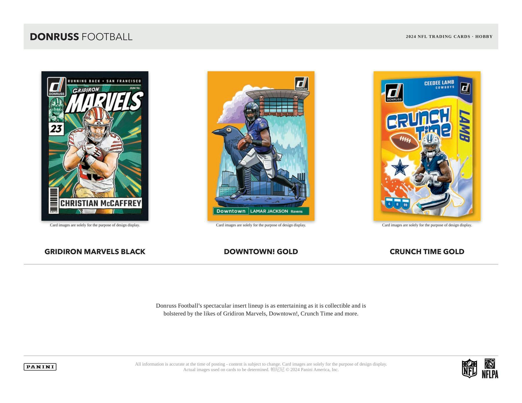 2024 Panini Donruss Football Hobby Box - Columbia Hobby - Sports Card Boxes - Toploaders - Card Savers