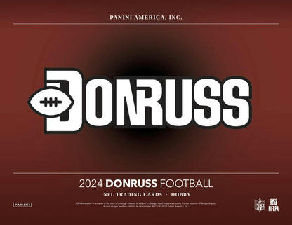 2024 Panini Donruss Football Hobby Box - Columbia Hobby - Sports Card Boxes - Toploaders - Card Savers