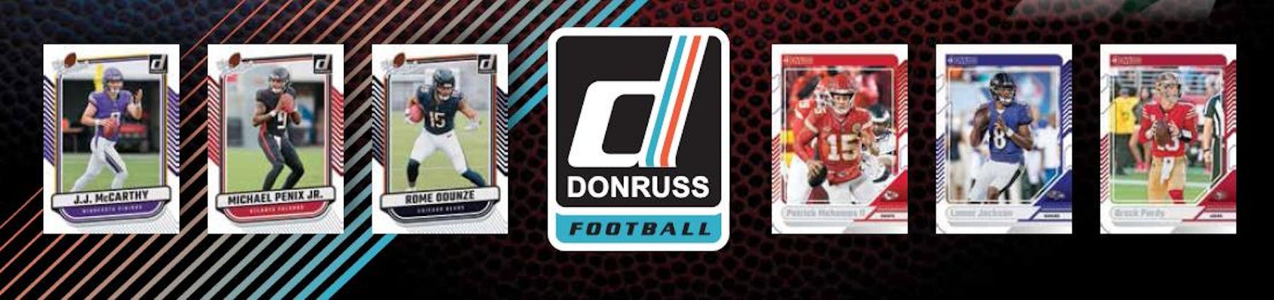2024 Panini Donruss Football Hobby Factory Set - Columbia Hobby - Sports Card Boxes - Toploaders - Card Savers