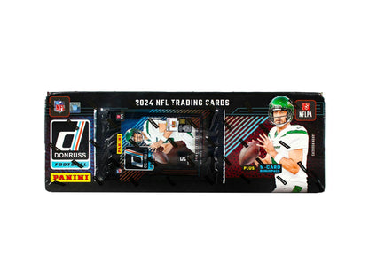 2024 Panini Donruss Football Hobby Factory Set - Columbia Hobby - Sports Card Boxes - Toploaders - Card Savers