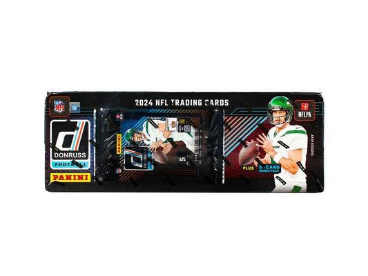 2024 Panini Donruss Football Hobby Factory Set - Columbia Hobby - Sports Card Boxes - Toploaders - Card Savers