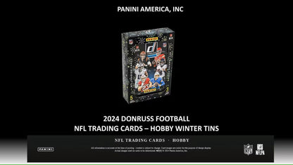 2024 Panini Donruss Football Winter Holiday Tin - Columbia Hobby - Sports Card Boxes - Toploaders - Card Savers