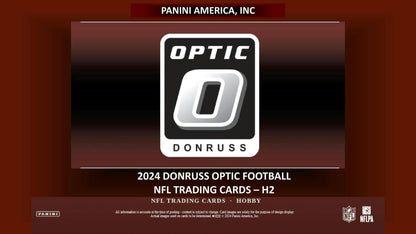 2024 Panini Donruss Optic Football H2 Box - Columbia Hobby - Sports Card Boxes - Toploaders - Card Savers