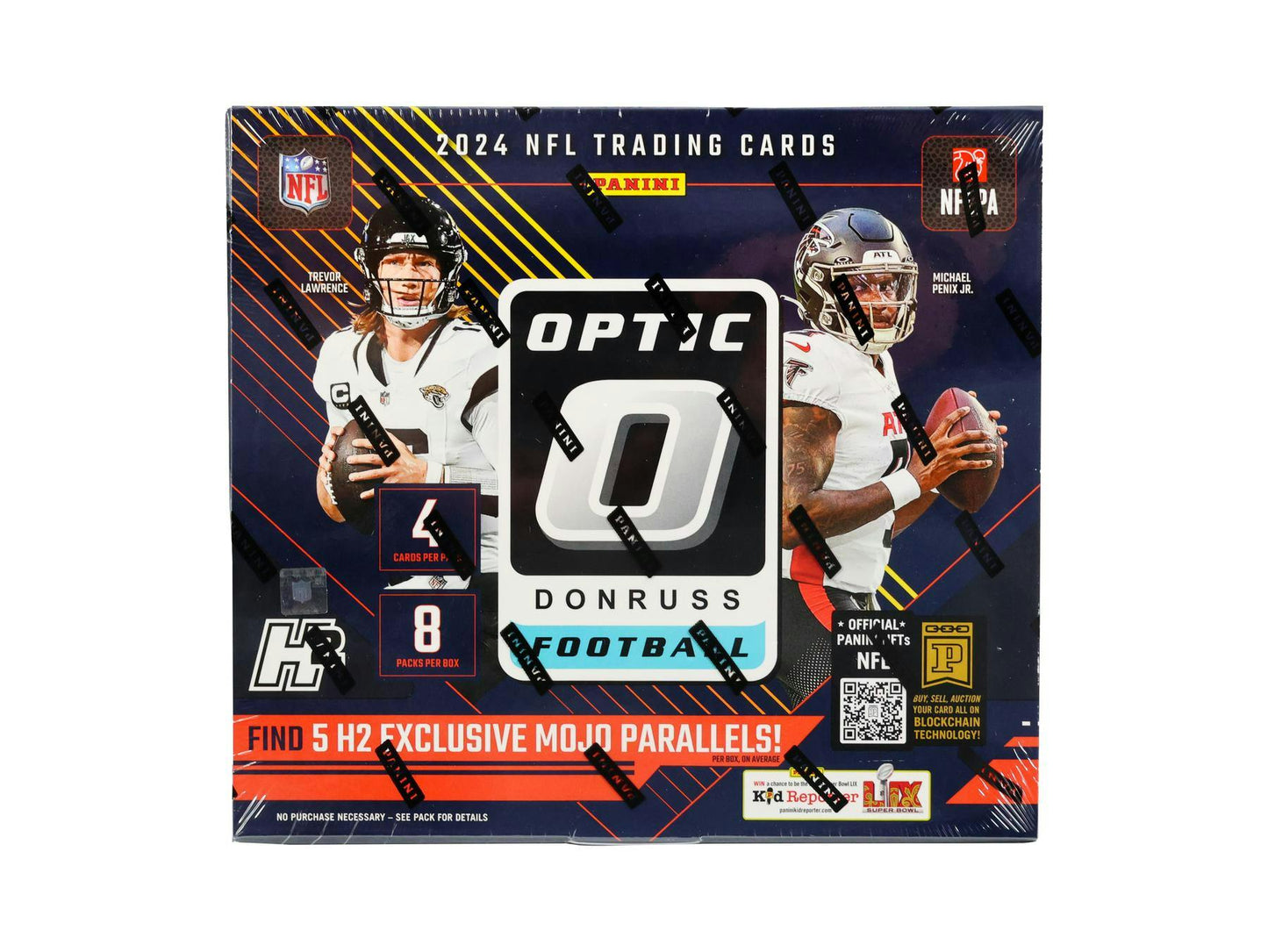 2024 Panini Donruss Optic Football H2 Box - Columbia Hobby - Sports Card Boxes - Toploaders - Card Savers
