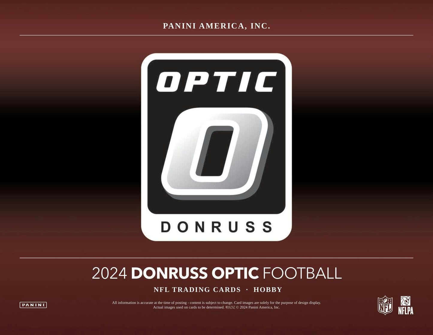 2024 Panini Donruss Optic Football Hobby Box - Columbia Hobby - Sports Card Boxes - Toploaders - Card Savers