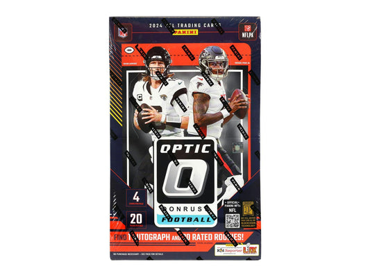 2024 Panini Donruss Optic Football Hobby Box - Columbia Hobby - Sports Card Boxes - Toploaders - Card Savers