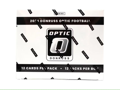 2024 Panini Donruss Optic Football Jumbo Value 12 - Pack Box - Columbia Hobby - Sports Card Boxes - Toploaders - Card Savers