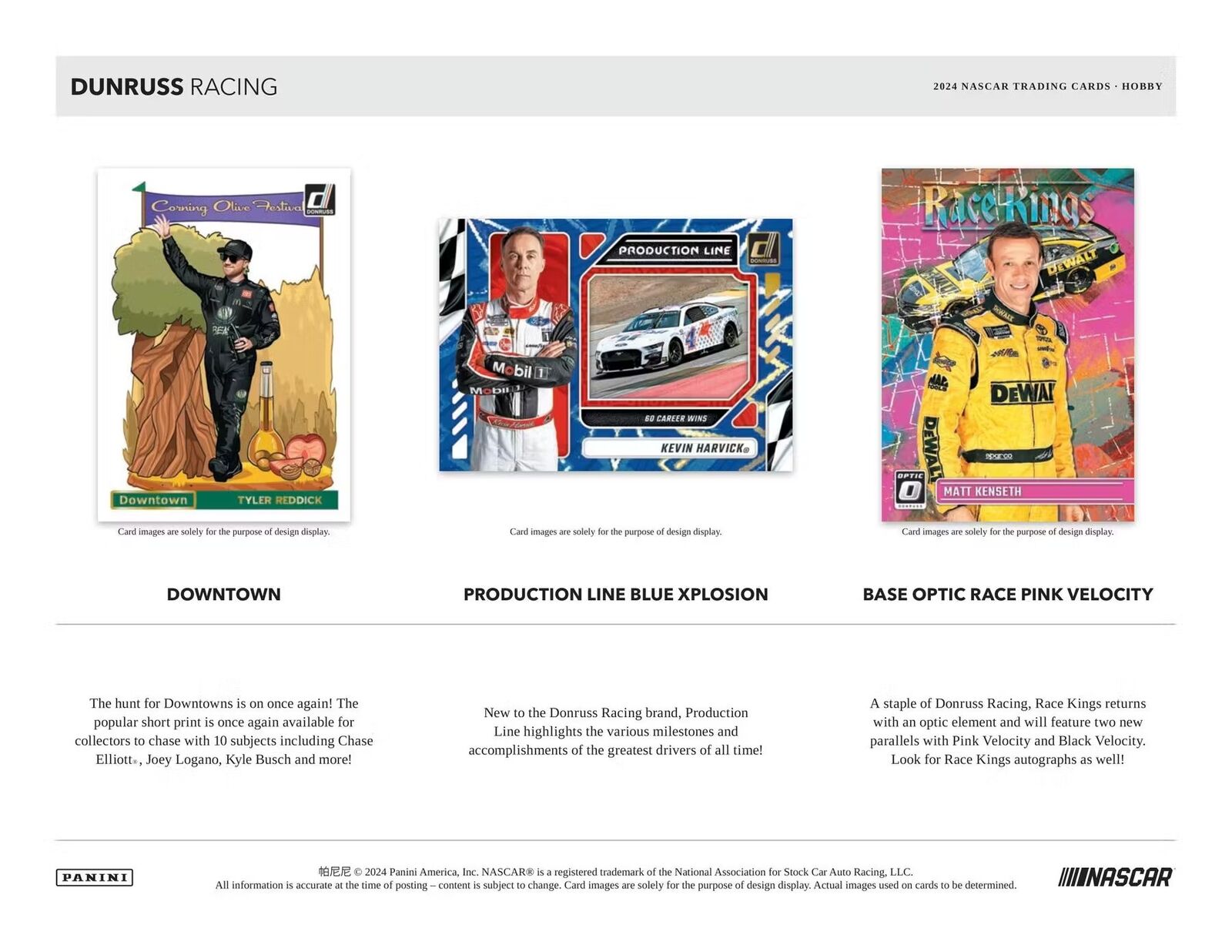 2024 Panini Donruss Racing Hobby Box - Columbia Hobby - Sports Card Boxes - Toploaders - Card Savers