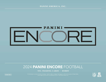 2024 Panini Encore Football Hobby Box - Columbia Hobby - Sports Card Boxes - Toploaders - Card Savers