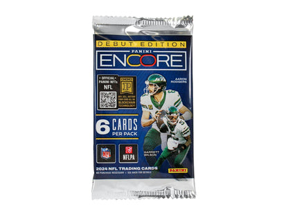 2024 Panini Encore Football Hobby Box - Columbia Hobby - Sports Card Boxes - Toploaders - Card Savers