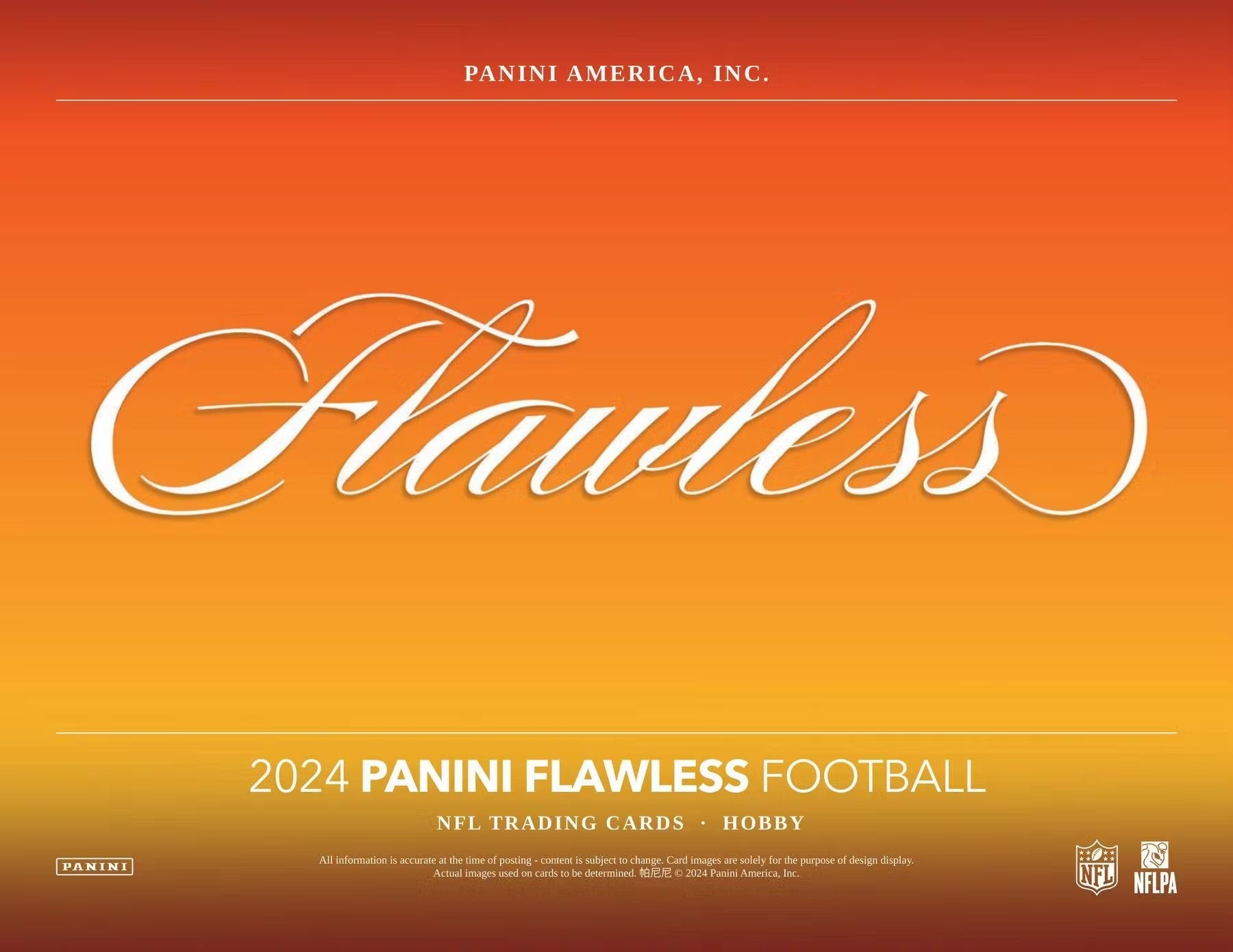 2024 Panini Flawless Football Hobby 2 - Box Case - Columbia Hobby - Sports Card Boxes - Toploaders - Card Savers