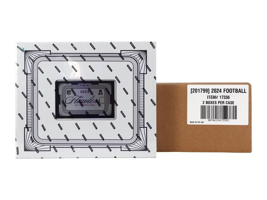 2024 Panini Flawless Football Hobby 2 - Box Case - Columbia Hobby - Sports Card Boxes - Toploaders - Card Savers