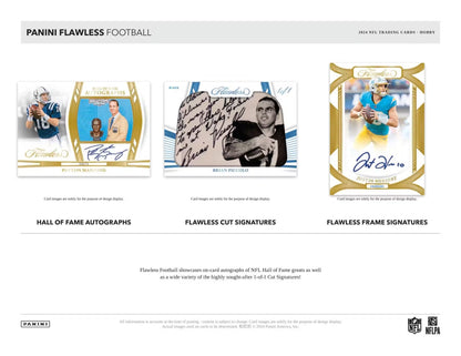 2024 Panini Flawless Football Hobby 2 - Box Case - Columbia Hobby - Sports Card Boxes - Toploaders - Card Savers