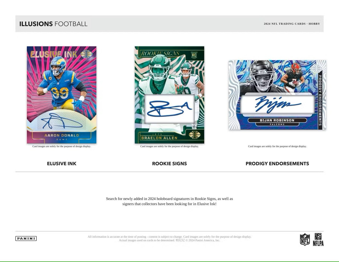 2024 Panini Illusions Football Hobby - Columbia Hobby - Sports Card Boxes - Toploaders - Card Savers