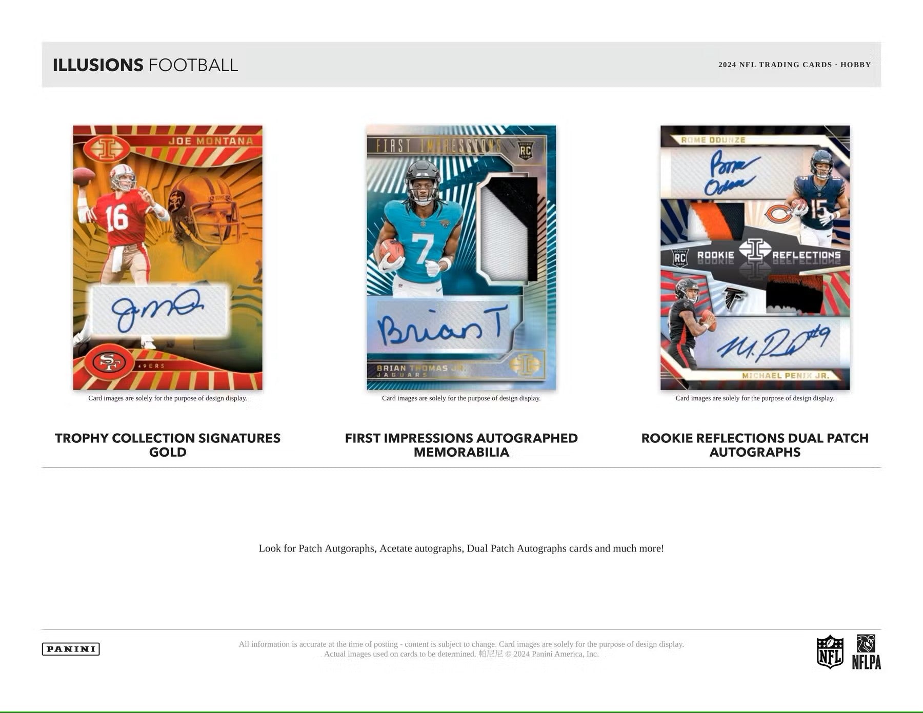 2024 Panini Illusions Football Hobby - Columbia Hobby - Sports Card Boxes - Toploaders - Card Savers
