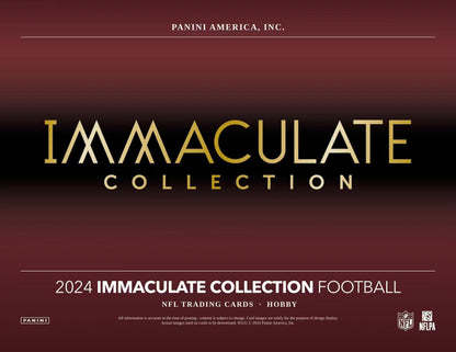 2024 Panini Immaculate Football Hobby Box | Columbia Sports Cards - Columbia Hobby - Sports Card Boxes - Toploaders - Card Savers