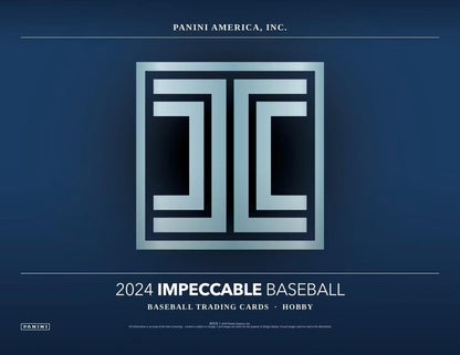 2024 Panini Impeccable Baseball Hobby Box - Columbia Hobby - Sports Card Boxes - Toploaders - Card Savers
