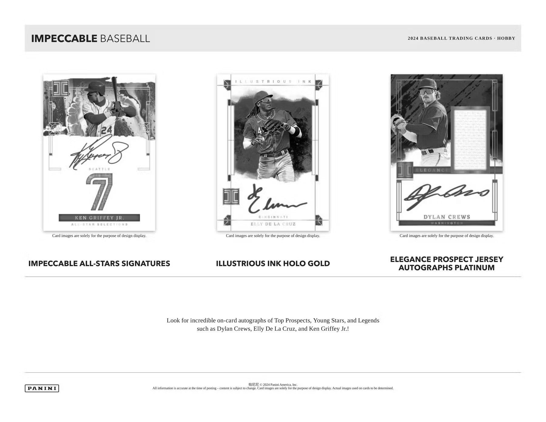 2024 Panini Impeccable Baseball Hobby Box - Columbia Hobby - Sports Card Boxes - Toploaders - Card Savers