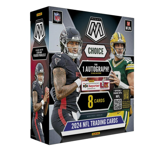 2024 Panini Mosaic Football Choice Box - Columbia Hobby - Sports Card Boxes - Toploaders - Card Savers