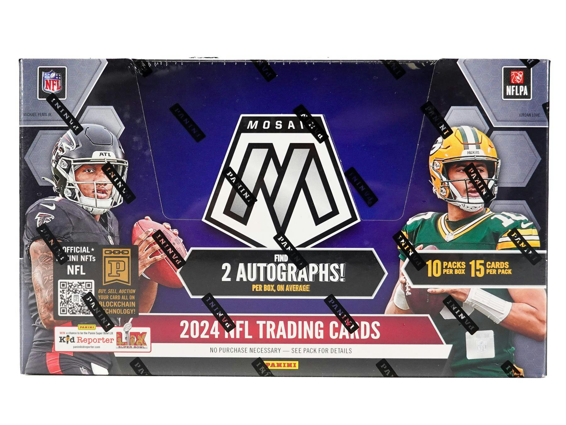 2024 Panini Mosaic Football Hobby Box - Columbia Hobby - Sports Card Boxes - Toploaders - Card Savers