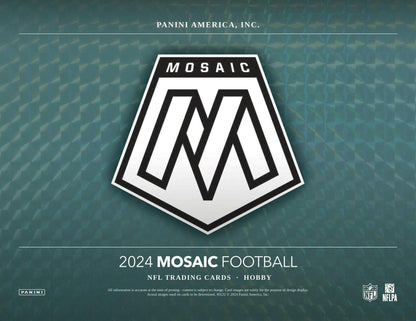 2024 Panini Mosaic Football Hobby Box - Columbia Hobby - Sports Card Boxes - Toploaders - Card Savers