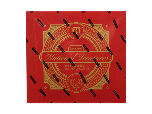 2024 Panini National Treasures Baseball Hobby Box - Columbia Hobby - Sports Card Boxes - Toploaders - Card Savers