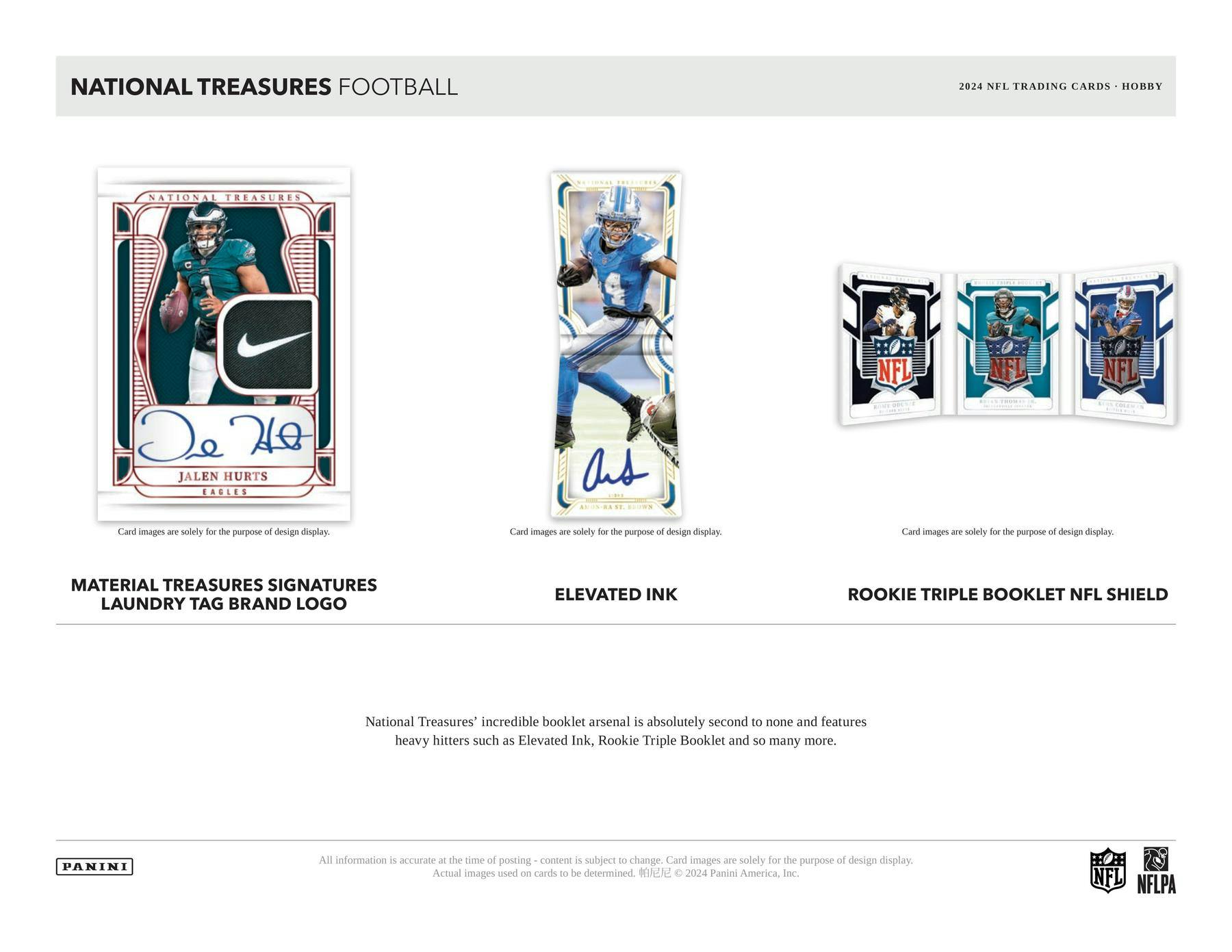 2024 Panini National Treasures Football Hobby Box | Columbia Sports Cards - Columbia Hobby - Sports Card Boxes - Toploaders - Card Savers