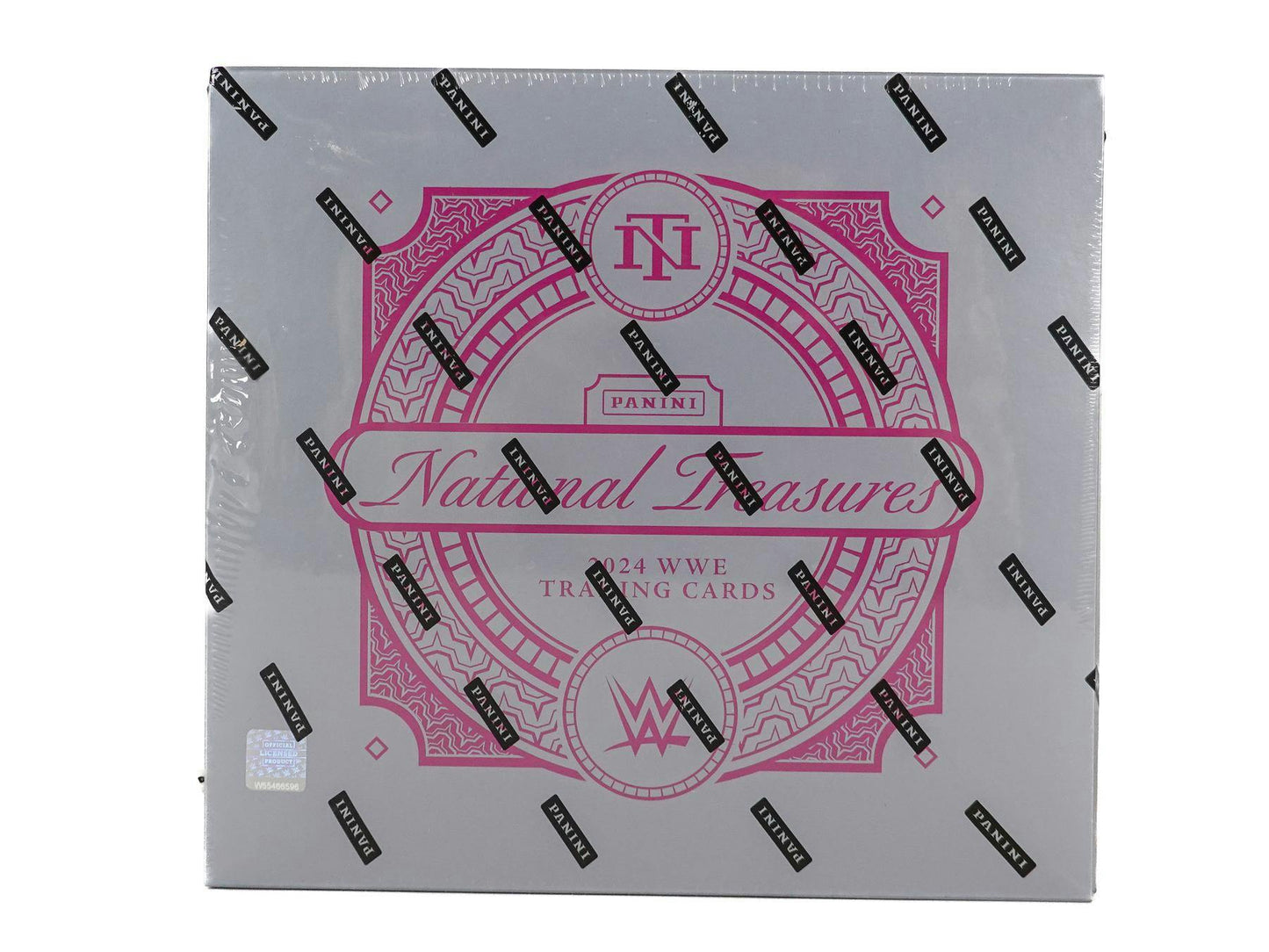 2024 Panini National Treasures WWE Wrestling Hobby Box - Columbia Hobby - Sports Card Boxes - Toploaders - Card Savers