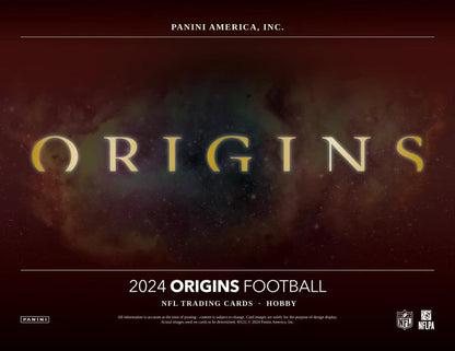 2024 Panini Origins Football Hobby Box - Columbia Hobby - Sports Card Boxes - Toploaders - Card Savers