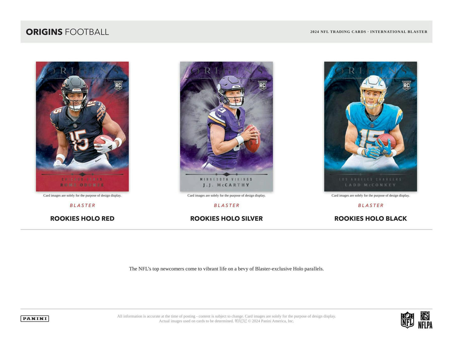 2024 Panini Origins Football International 6 - Pack Blaster Box - Columbia Hobby - Sports Card Boxes - Toploaders - Card Savers