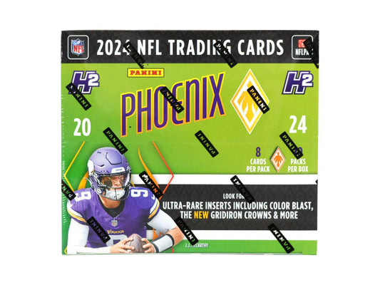 2024 Panini Phoenix Football H2 Box - Columbia Hobby - Sports Card Boxes - Toploaders - Card Savers