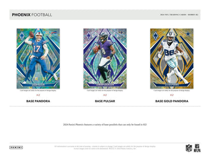 2024 Panini Phoenix Football H2 Box - Columbia Hobby - Sports Card Boxes - Toploaders - Card Savers