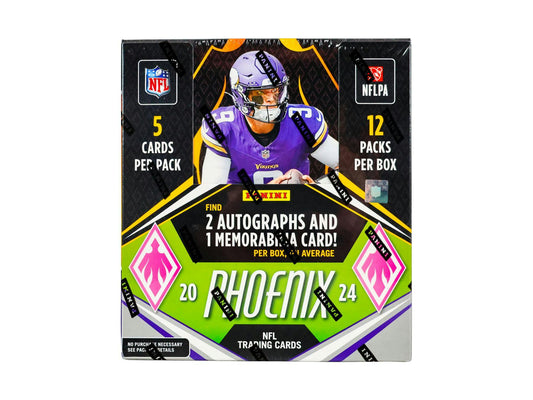 2024 Panini Phoenix Football Hobby Box - Columbia Hobby - Sports Card Boxes - Toploaders - Card Savers