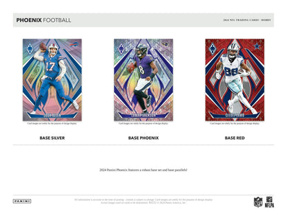 2024 Panini Phoenix Football Hobby Box - Columbia Hobby - Sports Card Boxes - Toploaders - Card Savers