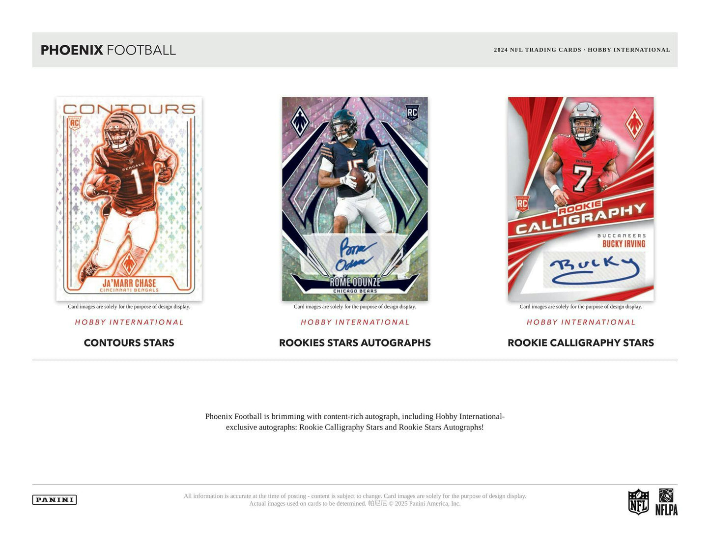 2024 Panini Phoenix Football Hobby International Mega Box – Columbia Sports Cards - Columbia Hobby - Sports Card Boxes - Toploaders - Card Savers