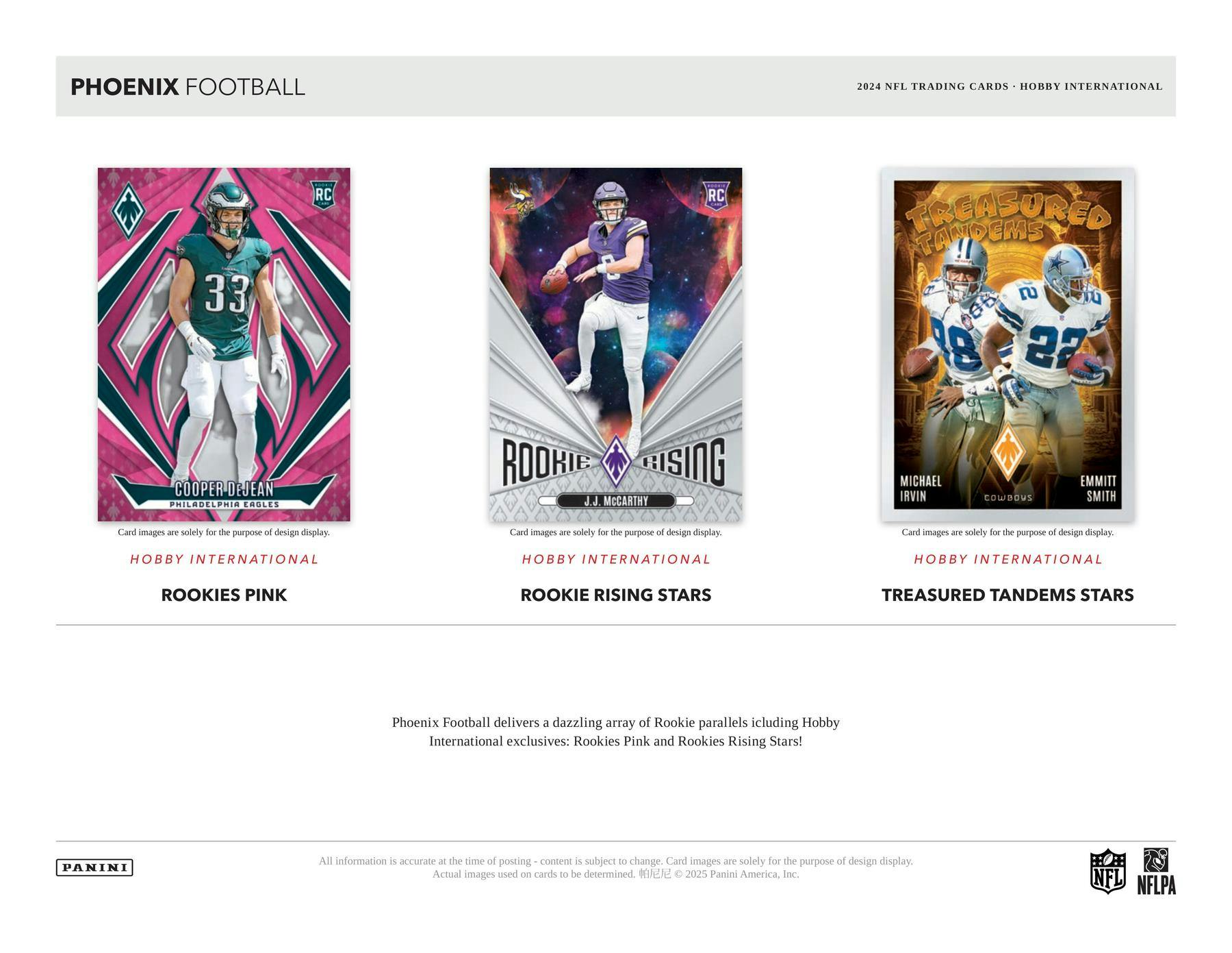 2024 Panini Phoenix Football Hobby International Mega Box – Columbia Sports Cards - Columbia Hobby - Sports Card Boxes - Toploaders - Card Savers
