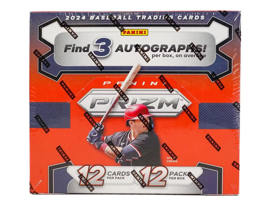2024 Panini Prizm Baseball Hobby Box - Columbia Hobby - Sports Card Boxes - Toploaders - Card Savers