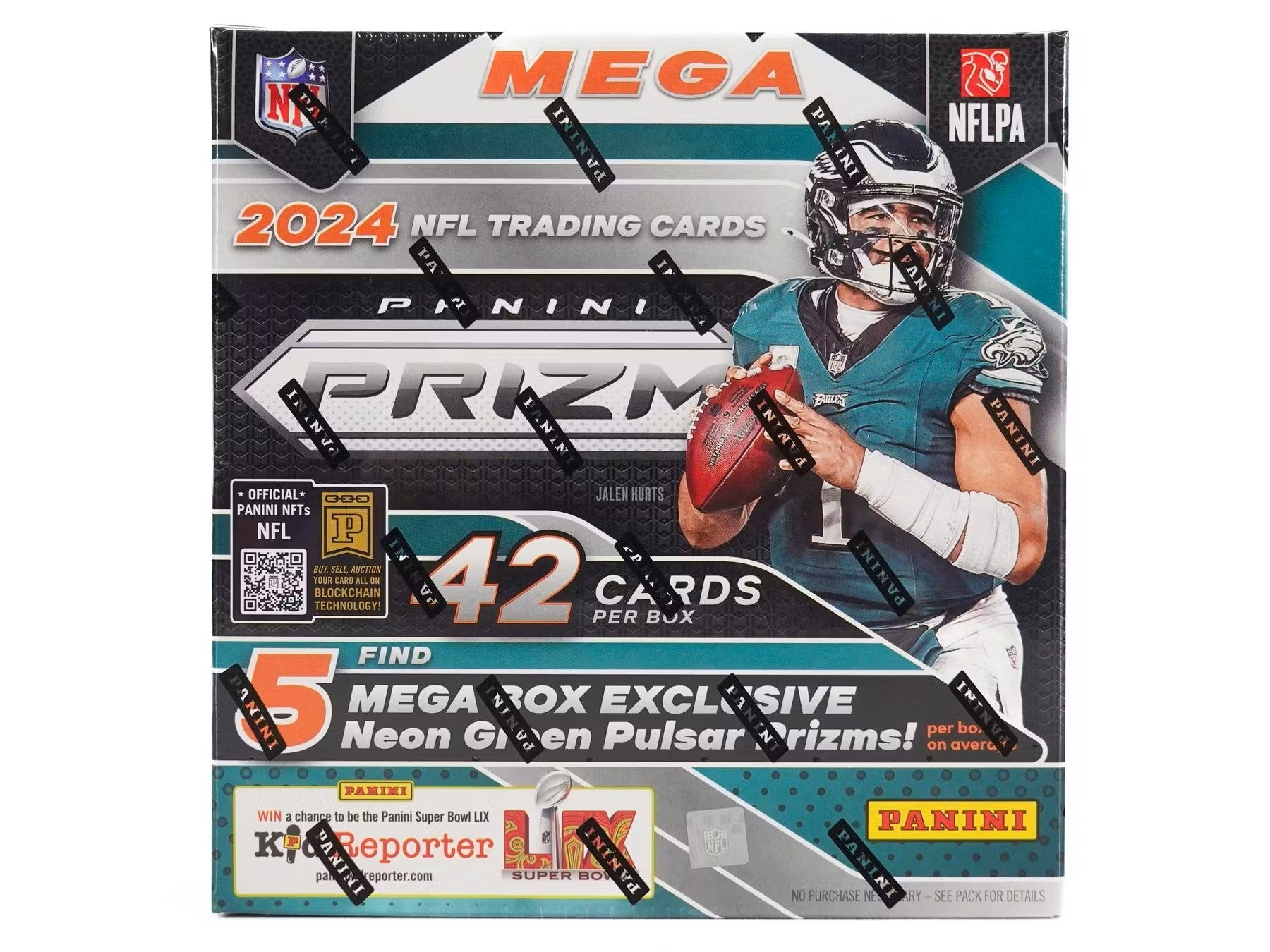 22024 Panini Prizm Football Mega Box Neon Green Pulsar

Prizm Football 2024 Mega Box NFL Trading Cards

2024 Prizm NFL Neon Green Pulsar Hobby Box

Panini Prizm Football Mega Box 2024 Collectible Cards