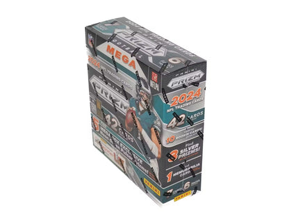 2024 Panini Prizm Football Mega Box (Neon Green Pulsar Prizms) - Columbia Hobby - Sports Card Boxes - Toploaders - Card Savers