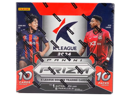 2024 Panini Prizm K League Soccer Hobby Box - Columbia Hobby - Sports Card Boxes - Toploaders - Card Savers