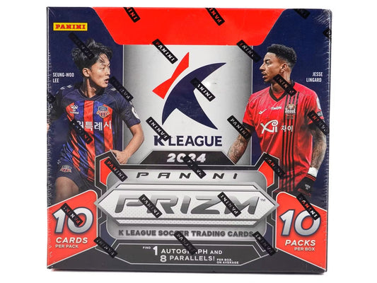 2024 Panini Prizm K League Soccer Hobby Box - Columbia Hobby - Sports Card Boxes - Toploaders - Card Savers